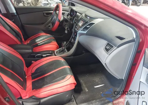 2014 Hyundai Elantra Se from USA, damaged, VIN 5NPDH4AE6EH457790